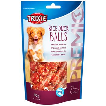 Trixie Premio Rice Duck Balls Dog Snack with Duck and Rice 80g - buy, prices for MasterZoo - photo 1
