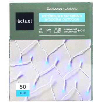 Гирлянда Actuel на батарейках 40 LED 3,9м - купить, цены на Auchan - фото 2