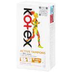 Kotex Active Normal Tampons 16pcs