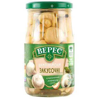 Шампіньйони Верес Закусочні мариновані 730г - купити, ціни на Grono - фото 2