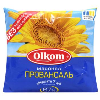 Майонез Olkom Провансаль 67 % 450г