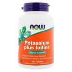 Now Foods Potassium Plus Iodine 180 tablets