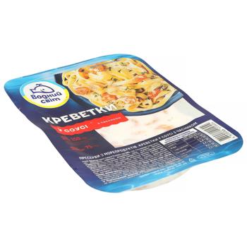 Креветки Водний Світ у соусі з часником 150г - купити, ціни на КОСМОС - фото 2