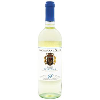 Вино Poggio Al Sale Тоскана біле сухе 12,5% 0,75л - купити, ціни на КОСМОС - фото 1
