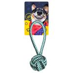 Игрушка для собак DGT Мяч из каната 22см в ассортименте