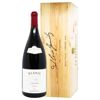 Tenuta di Corte Giacobbe Klanis Cortona Dry Red Wine 14.5% 1.5l - buy, prices for MegaMarket - photo 1