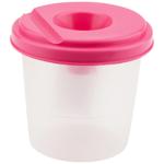 Non-spill glass Kite pink for drawing