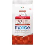 Корм сухий Monge Monoprotein з ягням, рисом та картоплею для собак малих порід 2,5кг