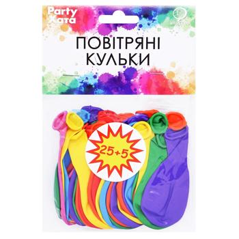 Sharik Set of Pastel Assorted Latex Balls 18cm*30pcs - buy, prices for COSMOS - photo 1