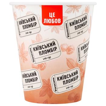 Kyiv Plombir Chocolate Ice Cream 140g - buy, prices for Tavria V - photo 1