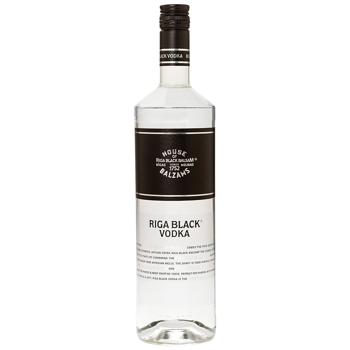 Водка Riga Black 40% 1л - купить, цены на КОСМОС - фото 1