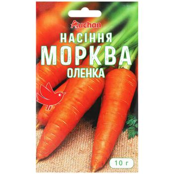 Auchan Olenka Carrot Seeds 10g