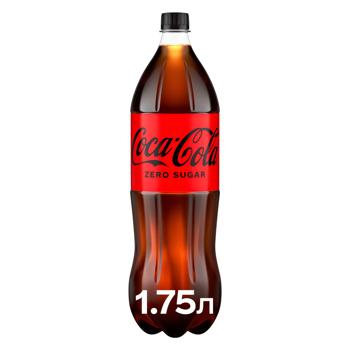Напиток газированный Coca-Cola Zero 1,75л