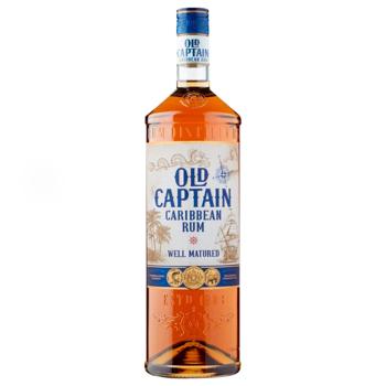 Old Captain Gold Rum 37.5% 0.7l - buy, prices for NOVUS - photo 1