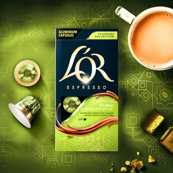 Кофе в капсулах L'OR Espresso Dubai Chocolate Style 5,2г*10шт - купить, цены на NOVUS - фото 4