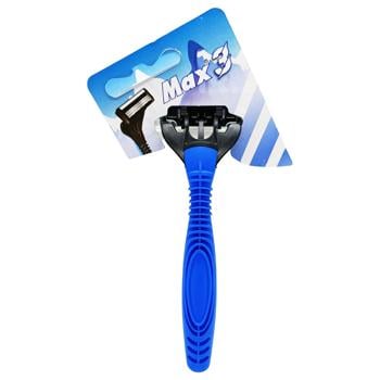 Бритва Max 3 одноразовая мужская 1шт - купить, цены на КОСМОС - фото 1