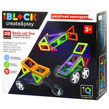Конструктор Iblock PL-921-258 магнитный