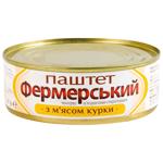 Паштет Онисс Фермерський з м'ясом курки 240г