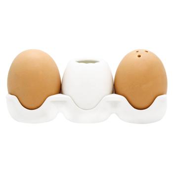 Krauff Set on Stand Salt Shaker/Pepper Shaker/Toothpick Stand - buy, prices for ULTRAMARKET - photo 1