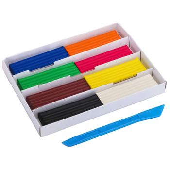 Plasticine Gamma 8colors 128g Ukraine - buy, prices for Auchan - photo 2