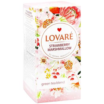 Lovare Strawberry Marshmallow Green Tea 1.5g*24pcs - buy, prices for - photo 3
