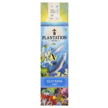 Ром Plantation Guyana 2007 53% 0,7л - купить, цены на WINETIME - фото 4