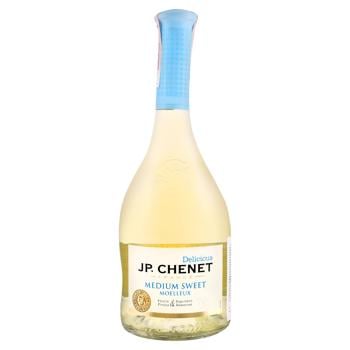 Вино J.P.Chenet Blanc Medium Sweet біле напівсолодке 11,5% 0,75л - купити, ціни на ULTRAMARKET - фото 1