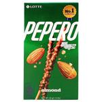 Соломка Lotte Almond Pepero з шоколадом та мигдалем 32г