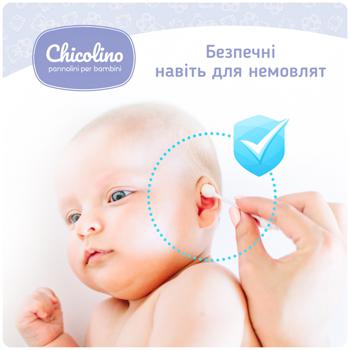 Палочки ватные Chicolino детские 60шт - купить, цены на МегаМаркет - фото 3