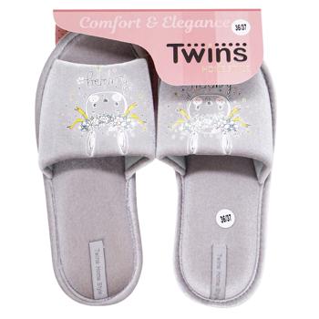 Twins Velor with Sticker Women's Home Slippers s.36-40 in Assortment - buy, prices for - photo 4