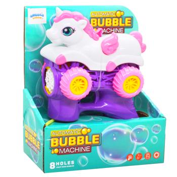 Пузырьковый пистолет Единорог со светом с раствором 90мл TS0591567 - купить, цены на Таврия В - фото 3