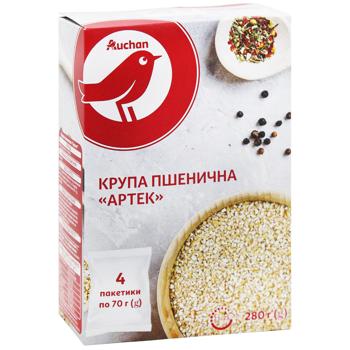 Крупа пшеничная Auchan Артек 280г - купить, цены на - фото 3