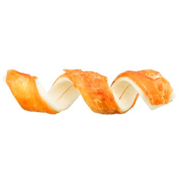 Trixie Denta Fun Chicken Chewing Curl bulk ласощі для собак 5 шт х 35 г - курка - купить, цены на MasterZoo - фото 1