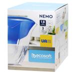 Фільтр-глечик Ecosoft немо синій 1.8л
