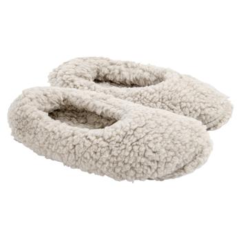 Капці домашні чешки жіночі хмаринки (м'які) beige р.36-37 Twins, пара - buy, prices for Ideal - photo 2