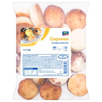 Aro Frozen Sweet Baked Cheese Pancakes 1kg - buy, prices for - photo 1