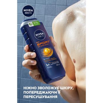 Nivea Men Sport 3in1 Shower Gel for Body, Face and Hair 500ml - buy, prices for Tavria V - photo 7