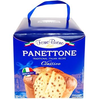 Forno Buono Tradizionale Classico  Panettone 500g - buy, prices for COSMOS - photo 1