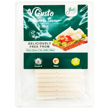 Vgusto Mozzarella Sliced Non-Dairy Plant-Based Product 200g - buy, prices for Supermarket "Kharkiv" - photo 1