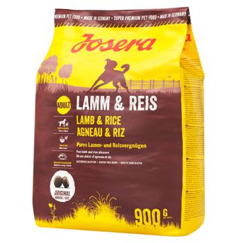 Josera Lamm & Reis Dry Food with Lamb and Rice for Adult Dogs 900g - buy, prices for ULTRAMARKET - photo 1