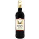 Baron de Lirodeau Red Dry Wine 11% 0.75l
