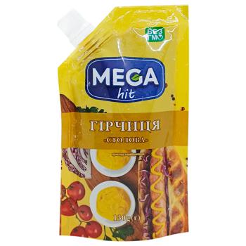 Гірчиця Mega hit Столова 130г - купити, ціни на Чудо Маркет - фото 1