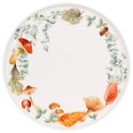 Bona Di Mushroom Glade Porcelain Plate 25.5x2cm