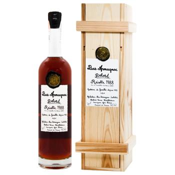 Delord 1988 Armagnac 40% 0.7l - buy, prices for ULTRAMARKET - photo 1