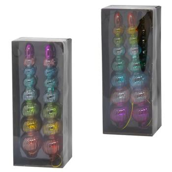 Украшения елочные Koopman Сосулька 4х22см 2шт - купить, цены на NOVUS - фото 1