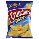 Чипсы Lorenz Crunchips X-Cut с солью 110г