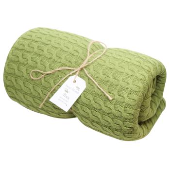 Provence Sweet Home Kosa Green Plaid 130x170cm - buy, prices for ULTRAMARKET - photo 1