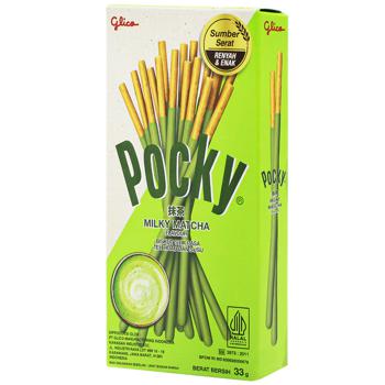 Палички Pocky Milky Matcha 33г - купити, ціни на Auchan - фото 1