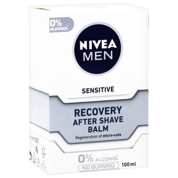 Бальзам після гоління Nivea Men Відновлюючий для чутливої шкіри 100мл - купити, ціни на METRO - фото 2