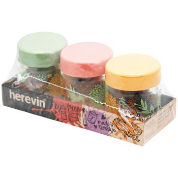 Спецівниця Herevin Decorated Spice Jar-Botani 200мл х 3шт